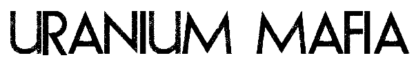 Uranium Mafia font preview